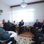 Büyükakın’dan, ulusal güreşçiye vefa ziyareti