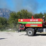 Kemer’de korkutan yangın