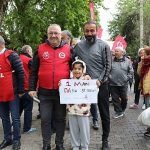 Başkan Zeyrek, 1 Mayıs’ta Emekçilerle Omuz Omuza Yürüdü