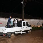 Büyükşehir ve MASKİ Grupları Yağmurda Tüm Gücüyle Alanda